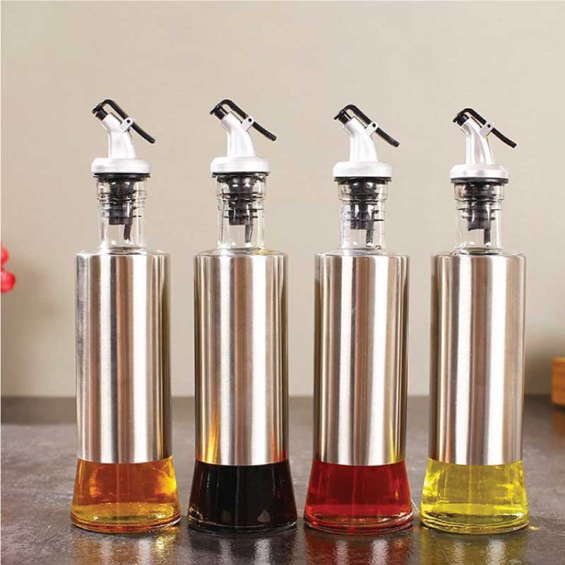 Glass Oil Control Oil Pot